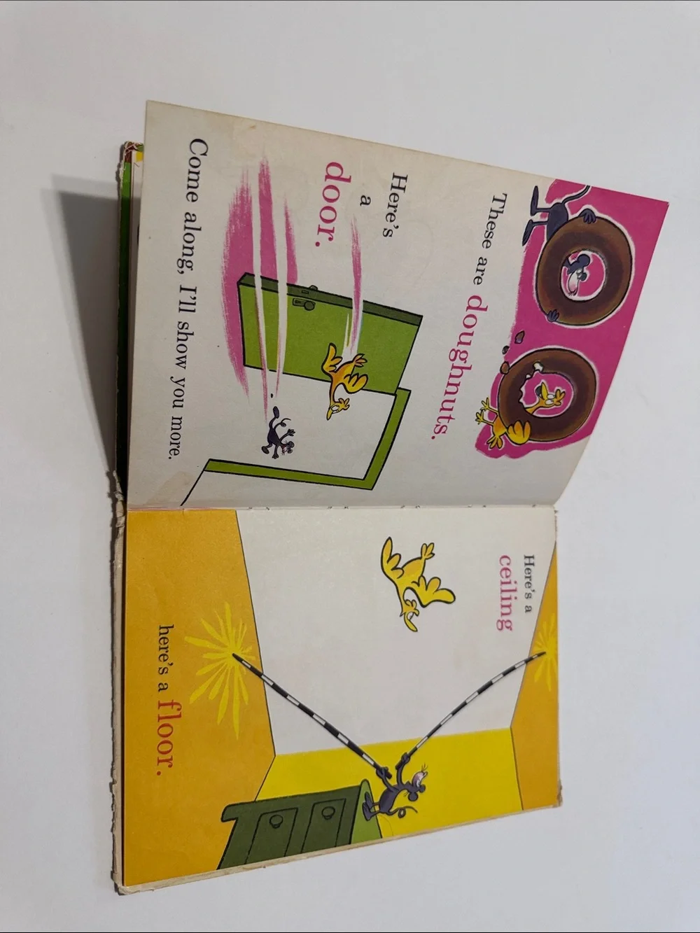 Vintage 1972 In A People House Children’s Book Hardcover by Theo LeSieg